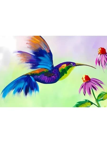 Алмазная мозаика 20x30 см, набор для творчества с полным заполнением страз