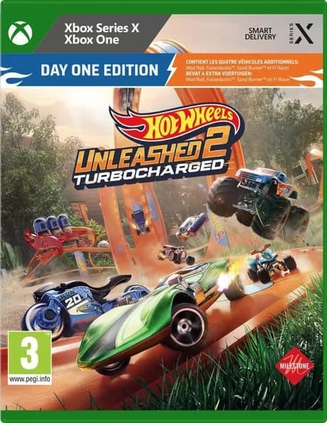 Игра Hot Wheels Unleashed 2: Turbocharget - Day One Edition для Xbox Series X, английская версия