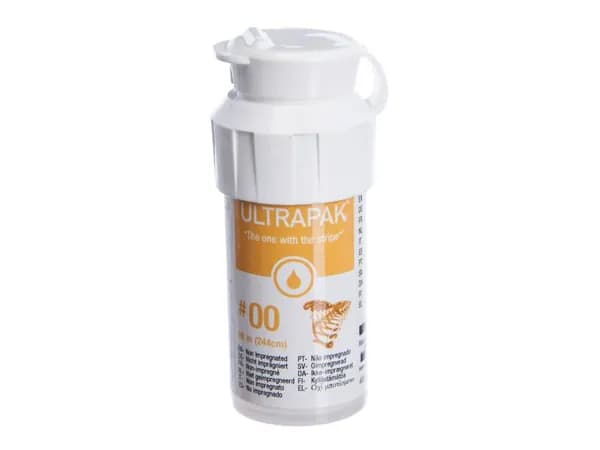 Ультрапак (Ultrapak) №00 - Ретракционная нить без пропитки, Ultradent