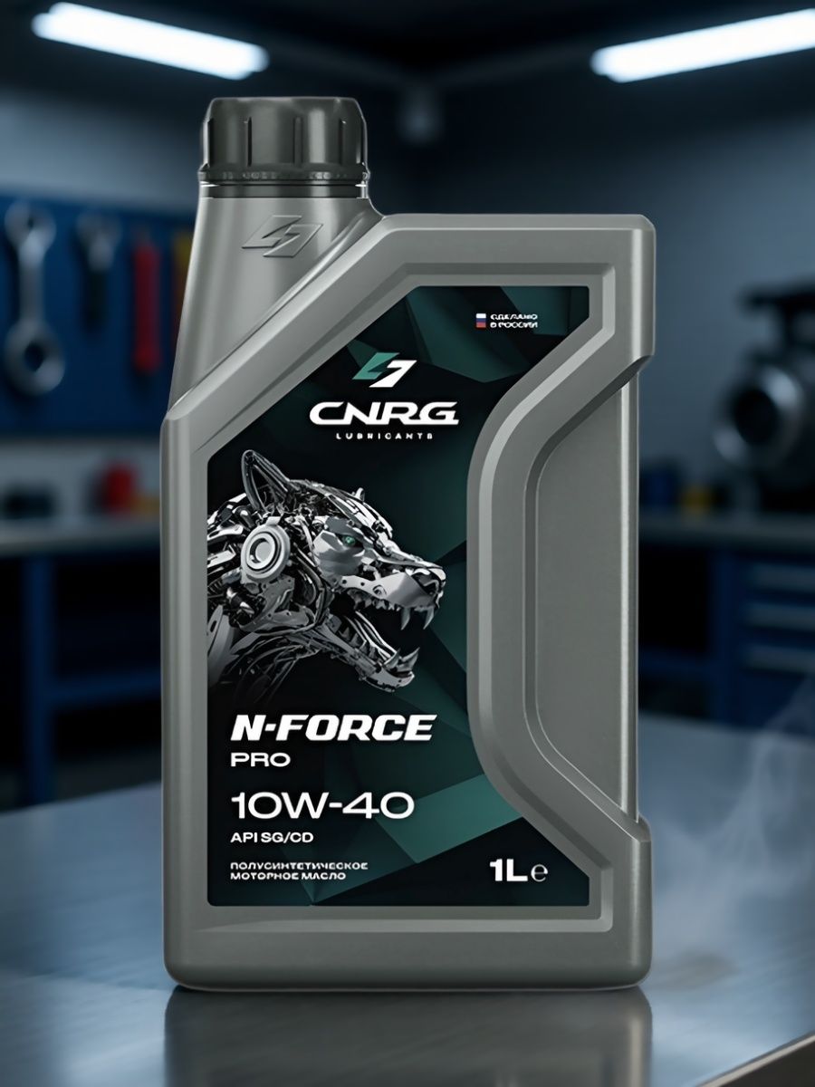 CNRG LUBRICANTS 10W-40 Масло моторное, Полусинтетическое, 1 л