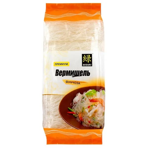 Мидори Вермишель фунчоза премиум 250г