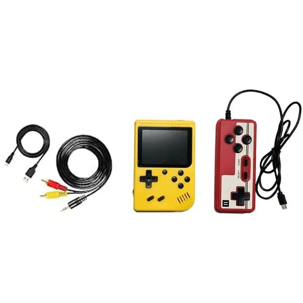 Z5(P A E Q) Портативная игровая консоль в стиле ретро с 400 классическими играми и геймпадом