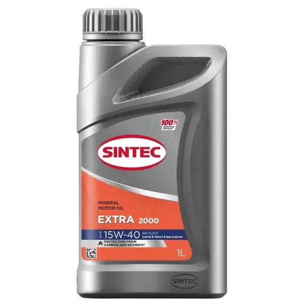 SINTEC 15W-40 Масло моторное, Минеральное, 1 л