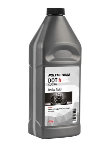 Жидкость тормозная Polymerium Dot 4 Class 6 1000г plmdot4061