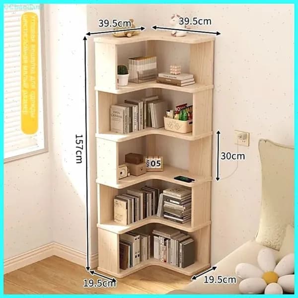 Шкаф книжный, 39х39х157 см