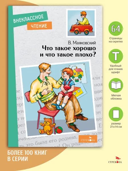 Внеклассное Чтение. Что такое хорошо и что такое плохо? | Маяковский Владимир Владимирович