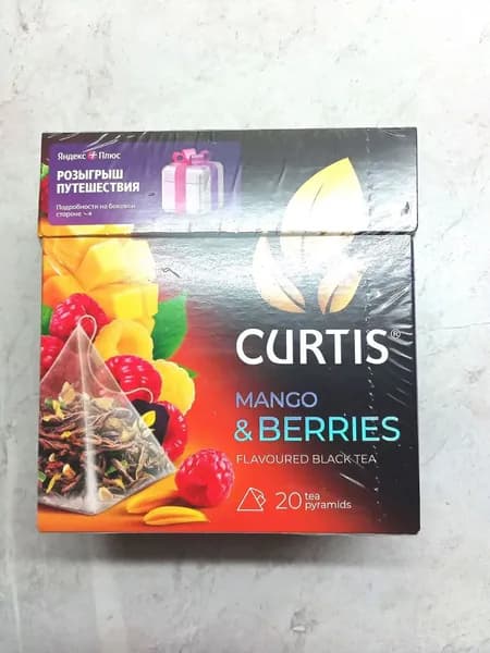 Чай CURTIS ( манго) , 20 пакетиков .