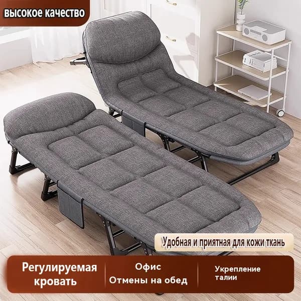 Прямой диван 65х65х30 см,серый