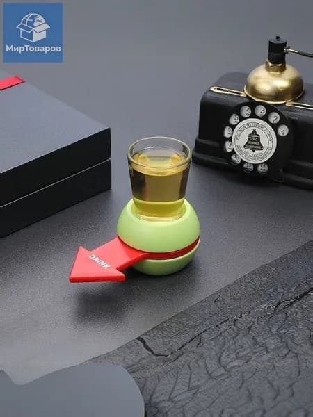 Игрушка-рулетка для весёлой алкогольной игры