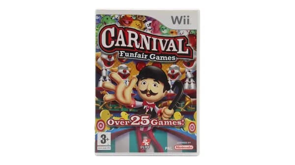 Carnival Funfair Games (Nintendo Wii) Винтаж