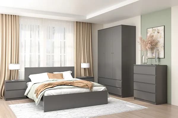 Диал Комплект мебели для спальни , сп. место 160х200 см
