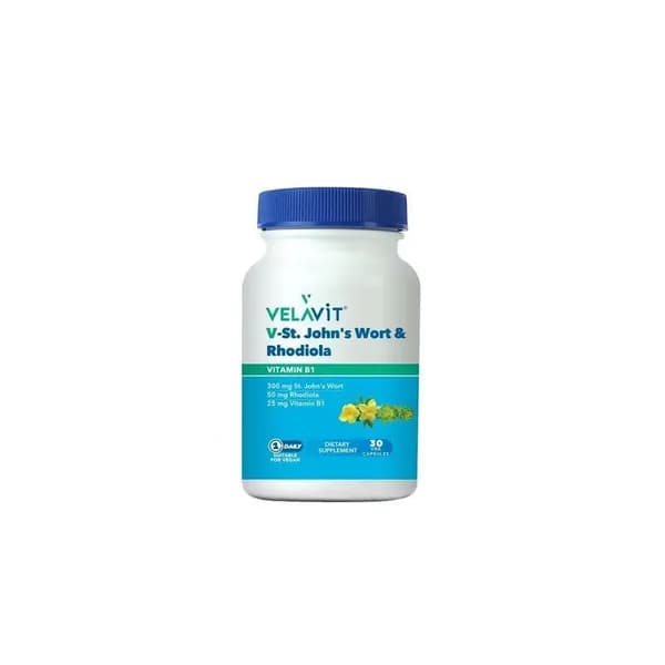 Velavit V-St. John's Wort & Rhodiola 30 капсул