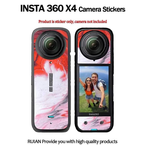 наклейки Insta 360 X4, наклейки для защиты спортивных камер