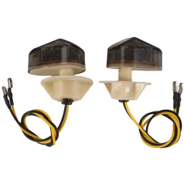 Мотоциклетные LED-поворотники 2 шт., врезные индикаторы заднего света для Yamaha YZF R1/R6 - совместимы с FZ1/FZ6