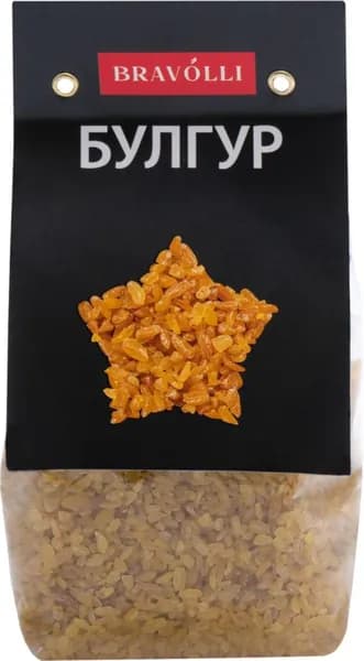 Булгур BRAVOLLI! Платинум, 350 г / Крупа, гарнир