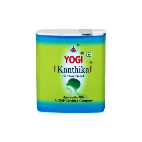 YOGI KANTHIKA, Yogi Ayurvedic (ЙОГИ КАНТИКА, Драже для горла), 70 шт.