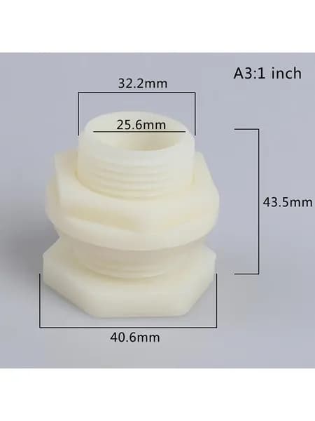 Соединитель бака для воды ABS