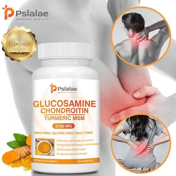 Pslalae (глюкозамин, хондроитин, куркума, МСМ) повышает гибкость и подвижность суставов и помогает поддерживать здоровье хрящей.