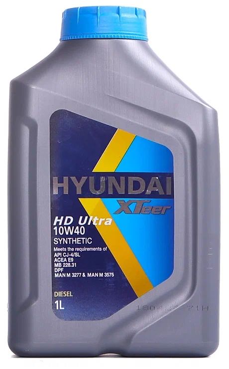 Hyundai XTeer 10W-40 Масло моторное, Синтетическое, 1 л