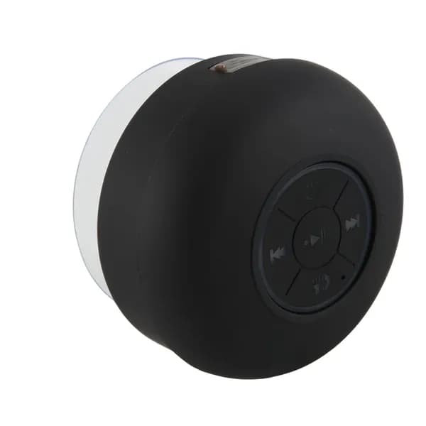 Мини Bluetooth-колонка для душа "LED" с подсветкой, водонепроницаемая и с присоской / громкая, с микрофоном.