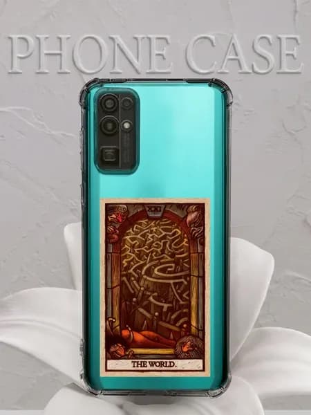 чехол на iPhone Honor 30 карта таро Дьявол