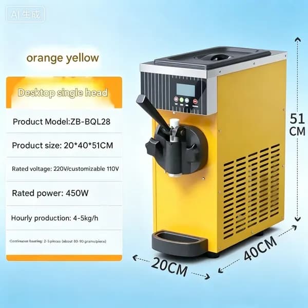 Автоматическая машина для производства мороженого; 450W
