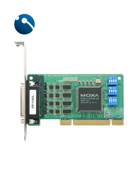 Плата 4-портовая MOXA CP-114UL-I-DB9M, RS-232/422/485