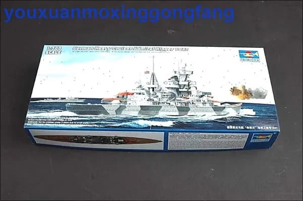 Trumpeter 1/700 05776 Немецкий адмирал Хиппер 1941 г.Корабль