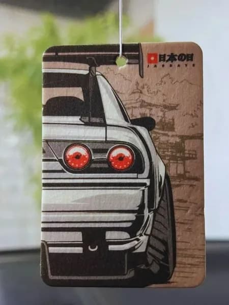 JAPDAYS Ароматизатор автомобильный, Зелёное яблоко