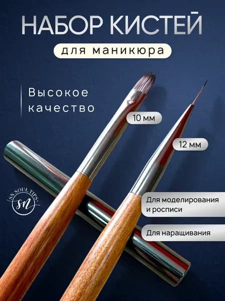 Набор кистей для маникюра