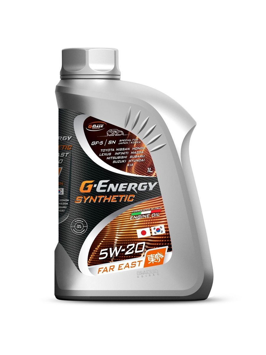 G-Energy Synthetic Far East 5W-20 Масло моторное, Синтетическое, 1 л