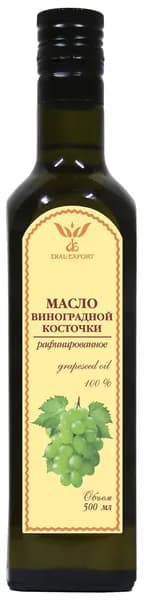 Масло виноградной косточки 0,5л, DIAL-EXPORT