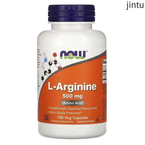 NOW L-Arginine 500 мг 100 капсул, Л-Аргинин (улучшает кровообращение)