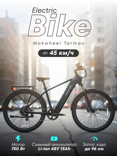 Электровелосипед городской MokWheel Tarmac 750вт