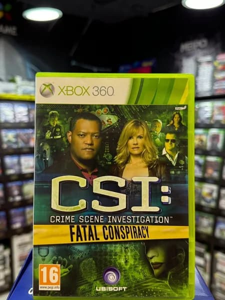 Игра CSI: Fatal Conspiracy (Xbox 360) (Box)
