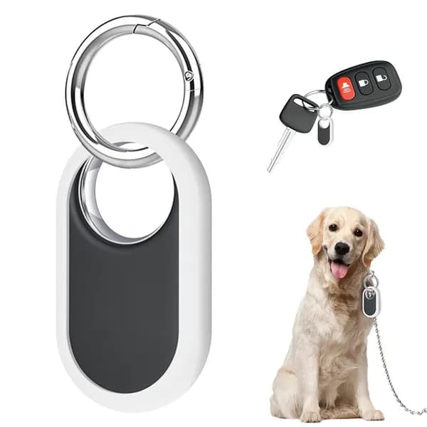 Силиконовый чехол для Samsung Galaxy SmartTag2 с металлическим кольцом, полупрозрачный, водонепроницаемый, с отверстием для зарядки