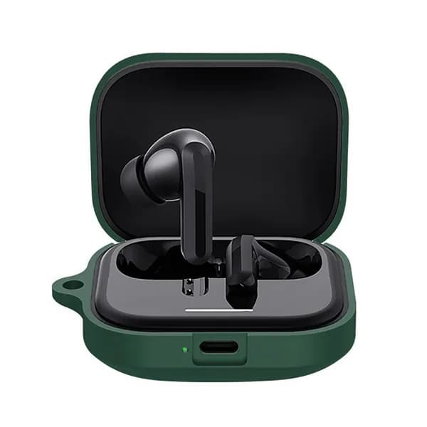 Подходит для Bluetooth-гарнитуры Redmi buds 5, защитный чехол для шумоподавления-темно-зеленый