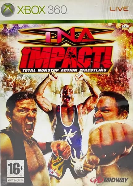 TNA Impact Total Nonstop Action Wrestling Английский язык Видеоигра на диске Xbox 360. Товар уцененный