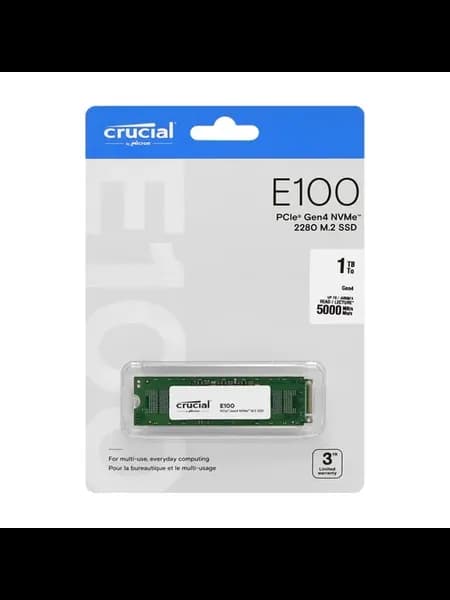 Твердотельный накопитель SSD M.2 PCIe E100 1TB, 1