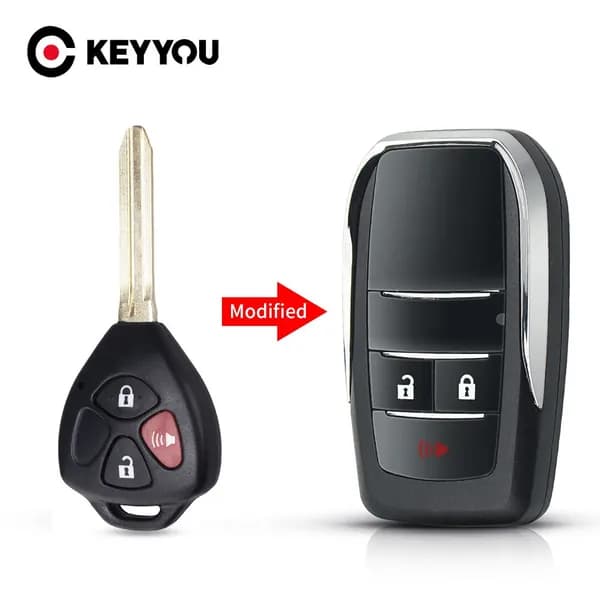 Ключ зажигания, арт. For Toyota Camry Avalon Corolla Matrix RAV4 Venza Yaris, 1 шт.
