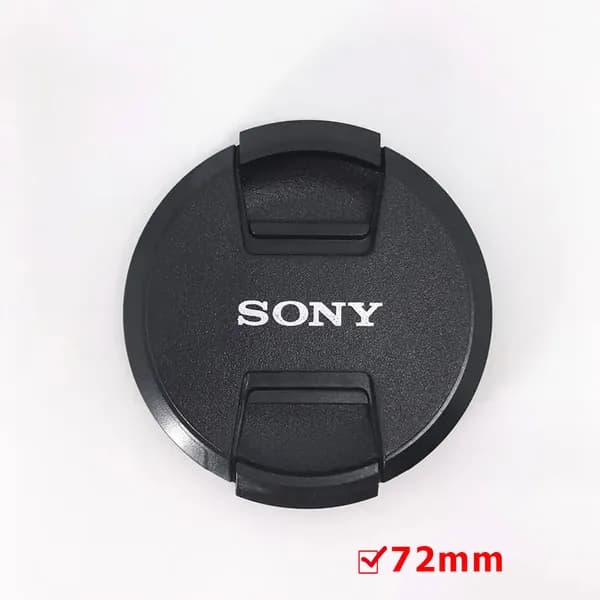 Защитная крышка для объектива Sony 72mm / Крышка для видеокамеры Сони 72мм