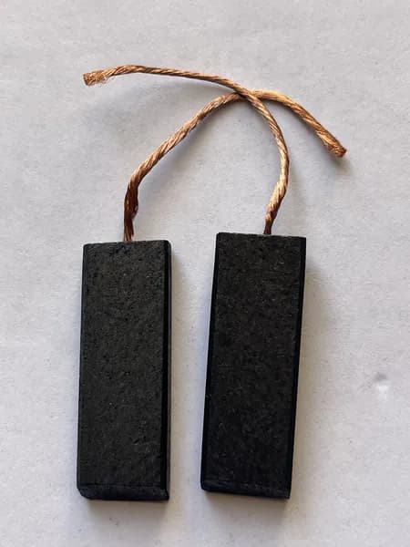 Щетки угольные ( 5x12.5x35mm) для электродвигателя стиральной машины 2шт. комплект