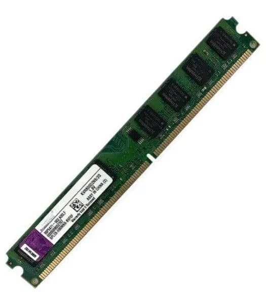 Оперативная память для компьютера Кingstоn DDR2 PC6400 800Mhz DDR2, 800 МГц, 1 x 2 ГБ (Модель KVR800D2N6/2G)