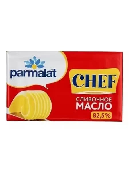 Сладкосливочное масло Parmalat Сhef 82,5% 180 г