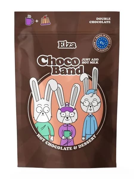 Choco Band Creamy Hot Chocolate горячий шоколад-пудинг 200г, ELZA