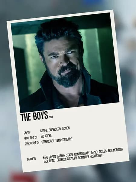 Постер "Билли Бутчер", 42 см х 29.7 см