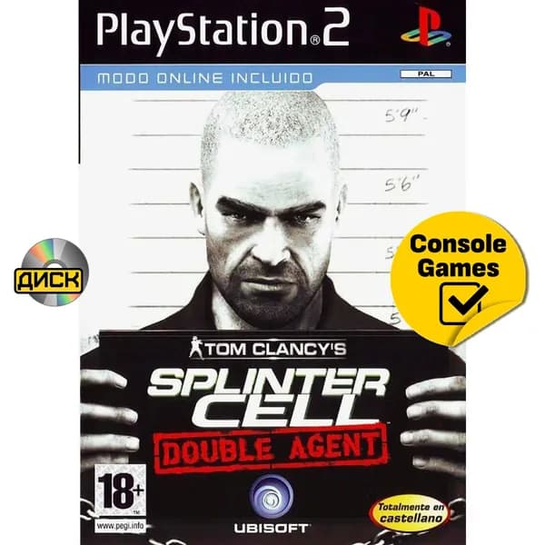 Игра PS2 Tom Clancy's Splinter Cell: Double Agent (английская версия) (PlayStation 2, Английская версия)