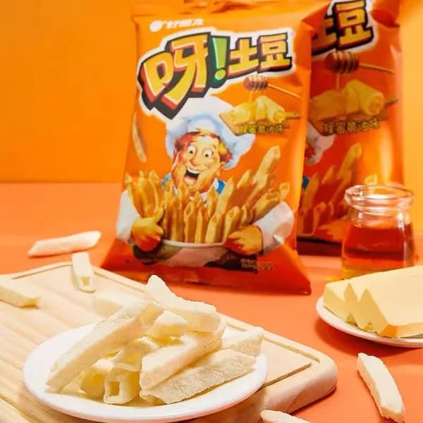 Картофельные чипсы - <40г Ya Potatoes> со вкусом меда и сливочного масла, одна упаковка