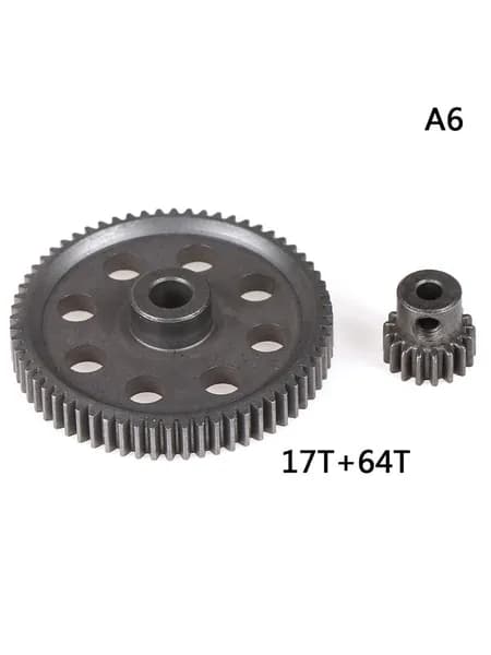 Главная шестерня дифференциала из стали HSP с прямым сечением 17T/21T/26T/29T/64T