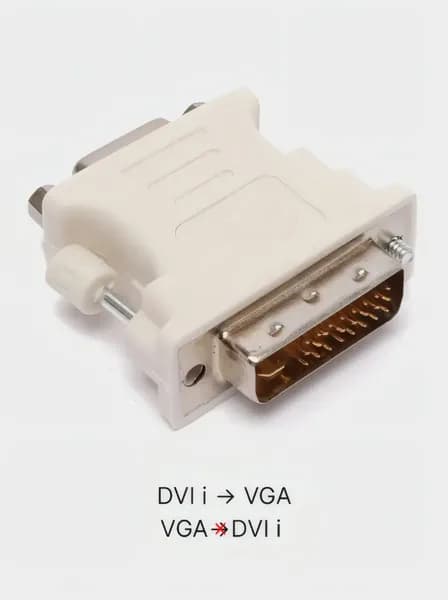 Переходник адаптер DVI - VGA для монитора